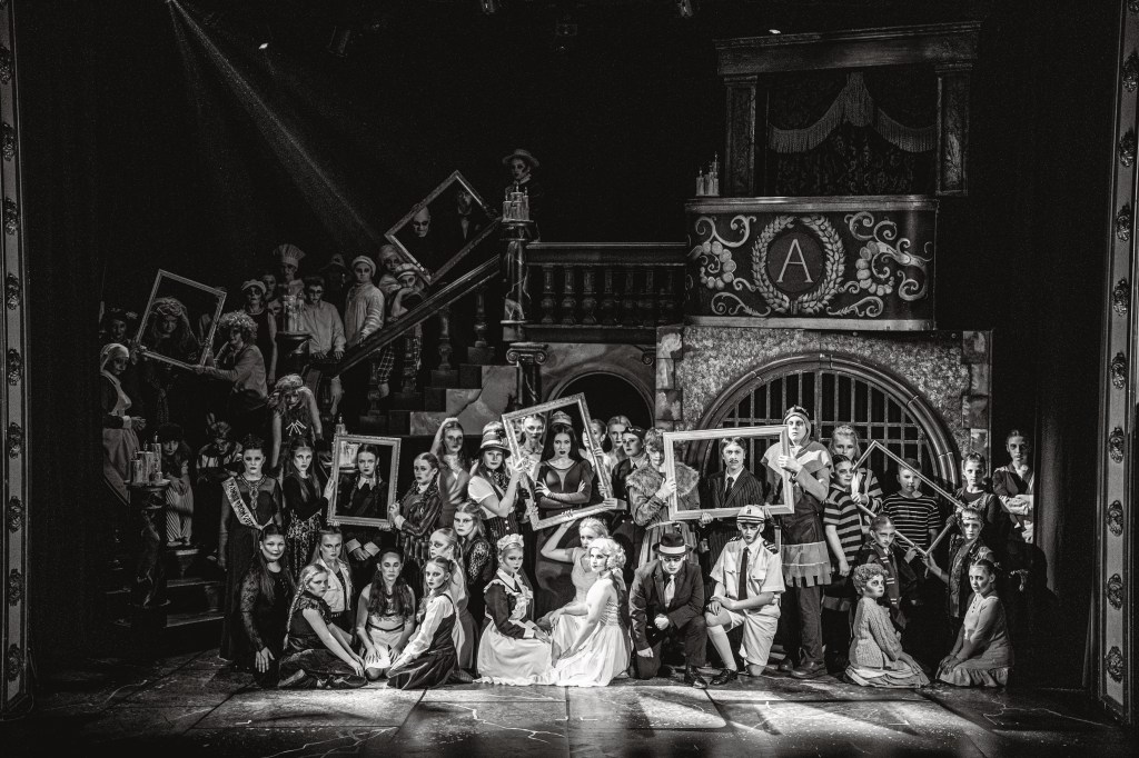 Cast of The Addams Family Class Act Theatre School 2025